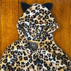 Pj Couture Leopard Print Kids Women One Piece